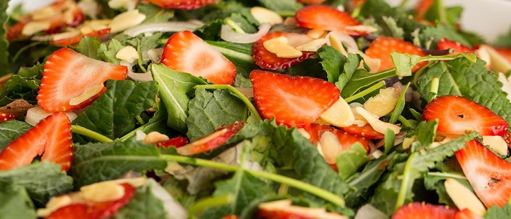 Kale and Strawberry Salad